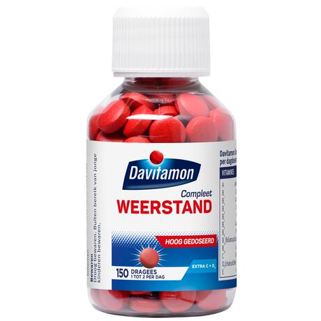 Davitamon Compleet Weerstand Forte Met Vitamine  C & D dragees