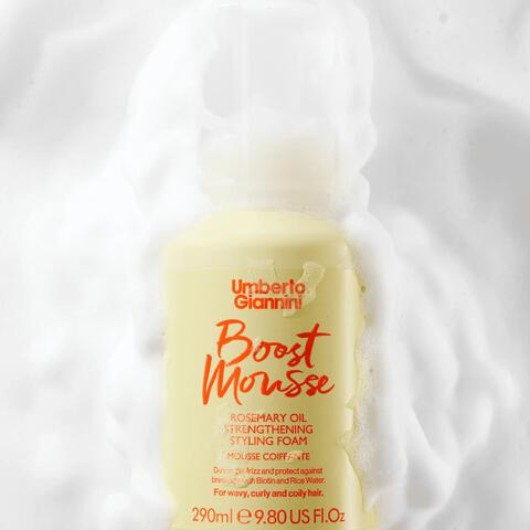 Umberto Giannini Strong Curls Rosemary Oil Strengthening Styling Foam 290 ML