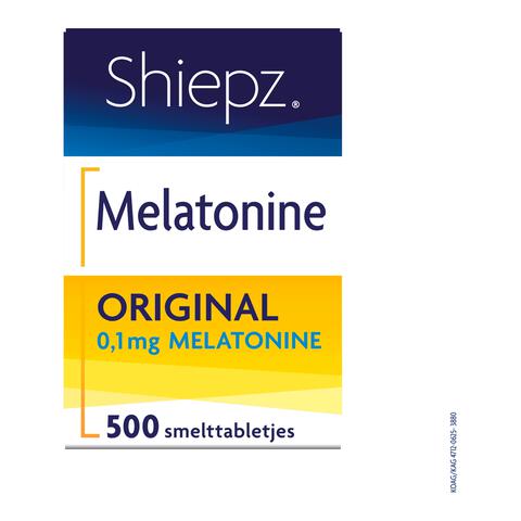 Shiepz Melatonine Original 0,1 mg 500 tabletten