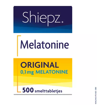Shiepz Melatonine Original 0,1 MG Tabletten 500 stuks