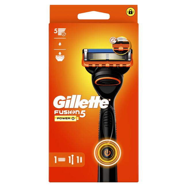 Gillette Fusion5 Power Scheersysteem Met 1 Navulmesje