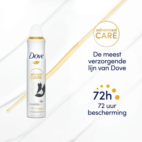 Dove Advanced Care Invisible Dry Anti-Transpirant Deodorant Spray 200 ML