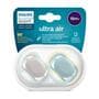 Philips Avent Ultra Air – Ademend en lichtgewicht fopspeen (18mnd+) – 2 stuks - SCF349/50