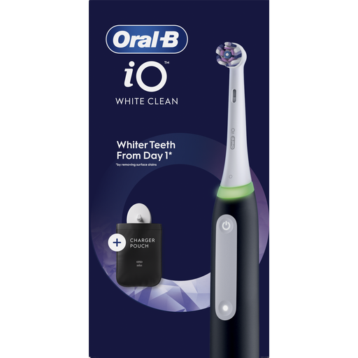 Oral-B iO3 Clean & Whiten Zwarte Elektrische Tandenborstel