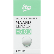 Etos zachte maandlenzen -5.00 4st