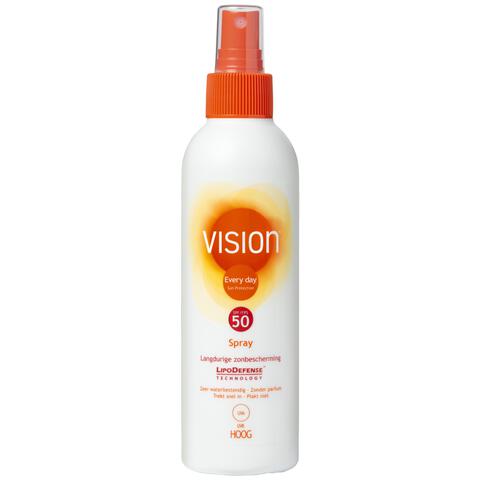 Vision Zonnebrand SPF50 Spray 180 ML