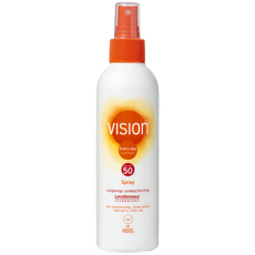 Vision Zonnebrand SPF50 Spray 180 ML