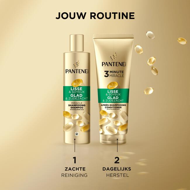 Pantene Smooth & Silky 3MM Shampoo 250ML