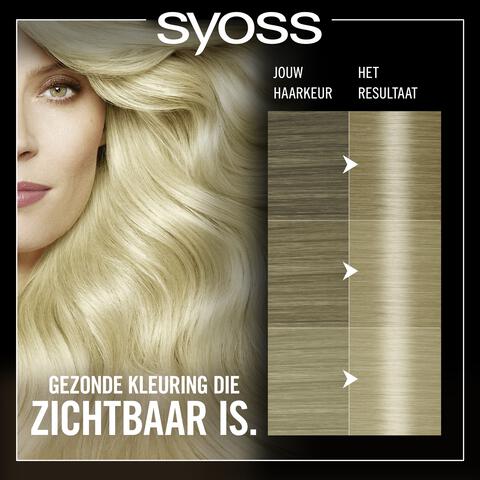 Syoss Oleo Intense Permanente Haarkleuring 9-10 Stralend Blond