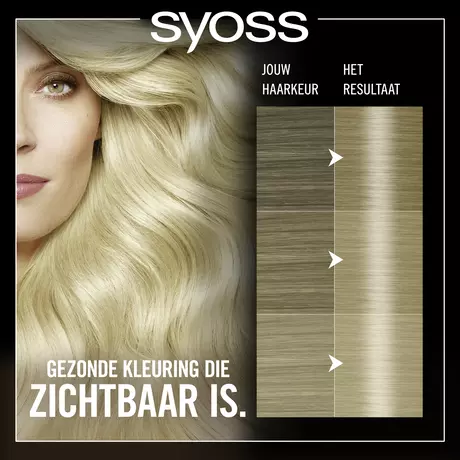 Syoss Oleo Intense Permanente Haarkleuring 9-10 Stralend Blond
