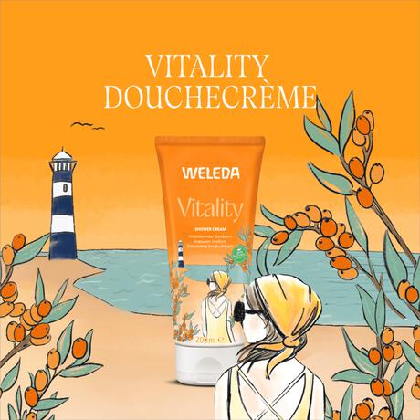 Weleda Vitality Duindoorn Douchecreme 200 ML