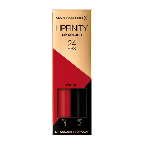 Max Factor Lipfinity Lip Colour Lipstick 120 Hot
