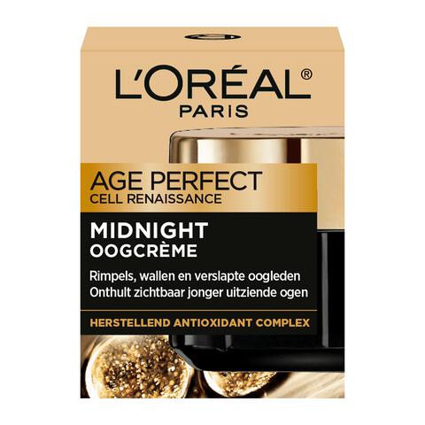 L'Oréal Paris Age Perfect Cell Renaissance Midnight Anti-Age Oogcrème 15 ML