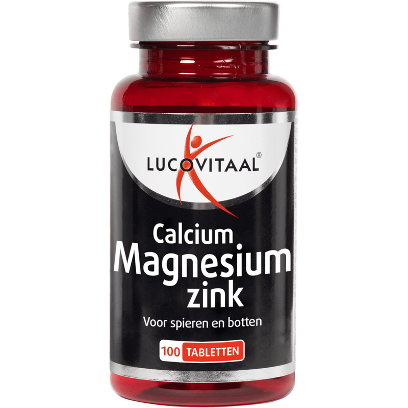 Lucovitaal Calcium Magnesium Zink Tabletten 100 stuks
