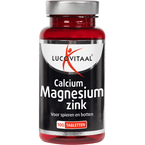 Lucovitaal Calcium Magnesium Zink Tabletten 100 stuks