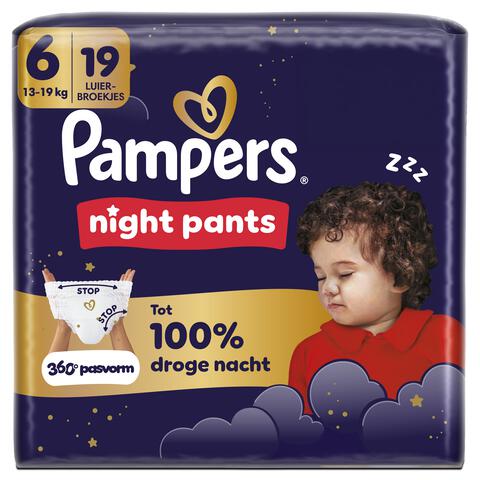 Pampers Baby Dry Night Pants Luierbroekjes Maat 6 13-19 kg 19 stuks