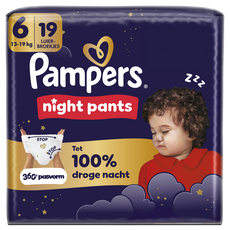 Pampers Baby Dry Night Pants Luierbroekjes Maat 6 13-19 kg 19 stuks