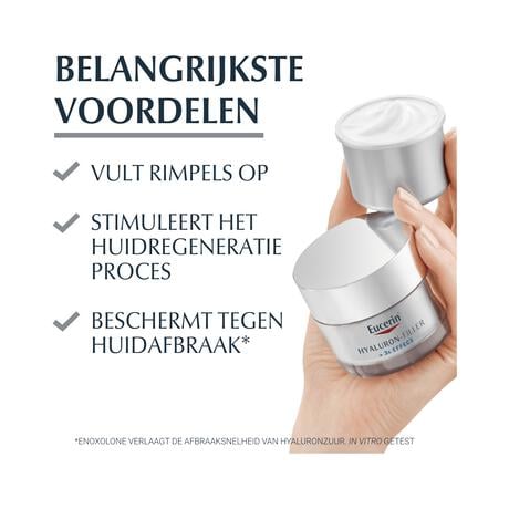 Eucerin Hyaluron-Filler + 3x EFFECT Dagcrème SPF15 Navulling 50 ML