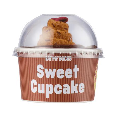 Eat My Socks Chocolate Cupcake One Size - 1 paar