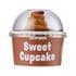 Eat My Socks Chocolate Cupcake One Size - 1 paar