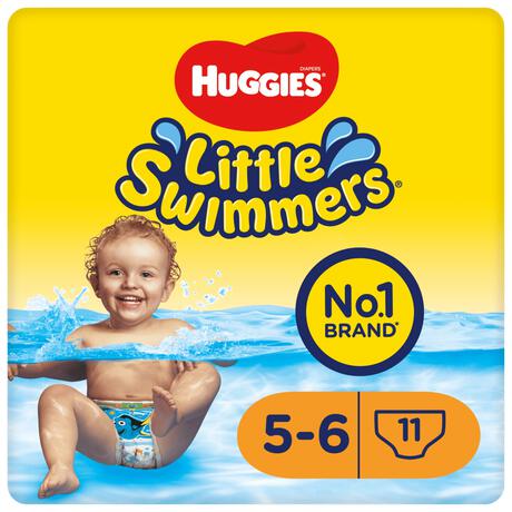 Huggies Little Swimmers Zwemluiers - Maat 5-6 Medium (12 Tot 18 kg) 11 stuks