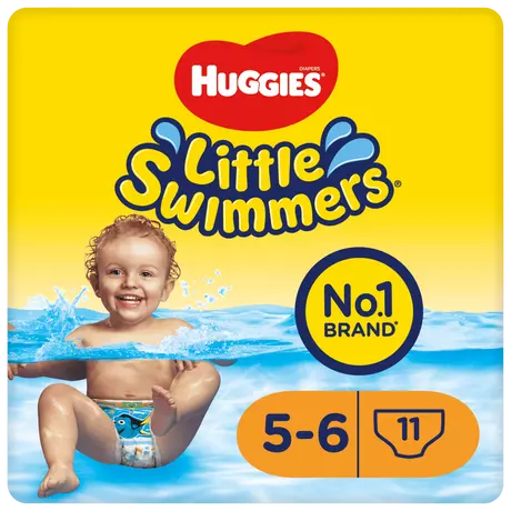 Huggies Little Swimmers Zwemluiers Maat 5-6 Medium 12-18 kg 11 stuks