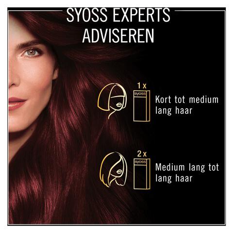 Syoss Oleo Intense 4-23 Bordeaux Rood/Bordeaux Intense