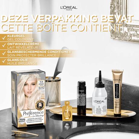 L'Oréal Paris Infinia Preference Cool Haarverf 11.11 Ultra Light