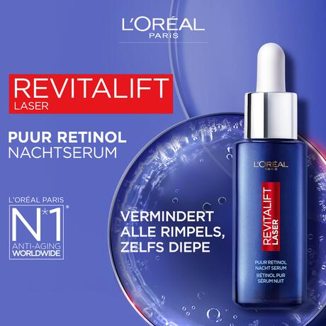 L'Oreal Paris Revitalift Laser X3 Puur Retinol Nachtserum 30 ML