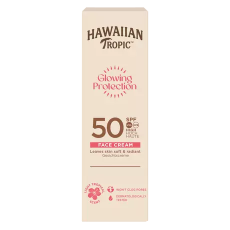 Hawaiian Tropic Glowing Protection Face Cream SPF50 50 ML