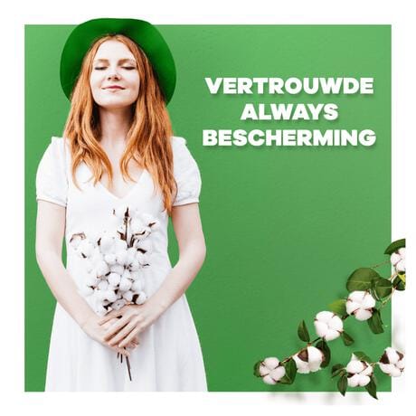 Always Maandverband Bio Cotton Long