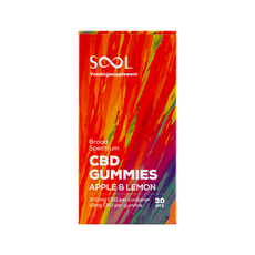 SOOL Broad Spectrum CBD Gummies 300mg CBD 30 stuks
