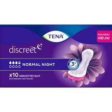 TENA Discreet Normal Night Verbanden 10 stuks