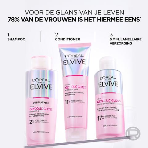 L'Oréal Paris Elvive Ultimate Glycolic Gloss Shampoo 200 ML