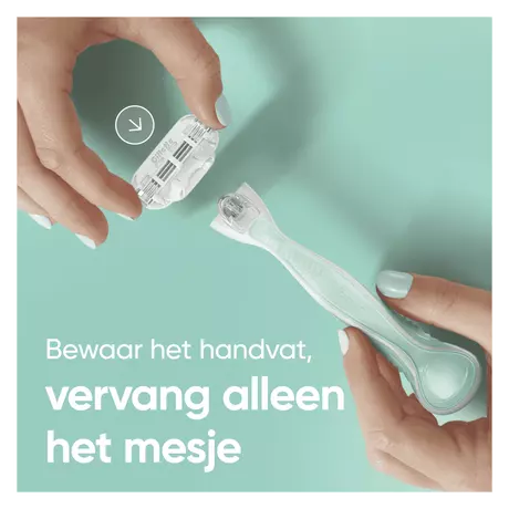 Gillette Venus Smooth Sensitive Navulmesjes 4 stuks