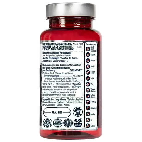 Lucovitaal Psyllium Husk Maxi 60 Stuks