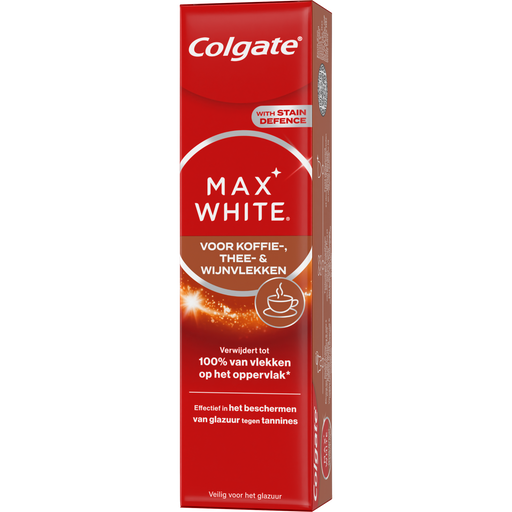 Colgate Max White for Coffee, Tea and Wine Stains Tandpasta 75 ML