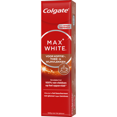 Colgate Max White for Coffee, Tea and Wine Stains Tandpasta 75 ML