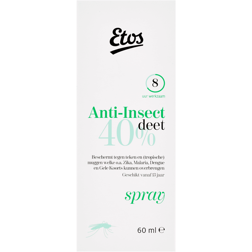Etos Deet 40 AntiInsect Spray 60 ML Etos