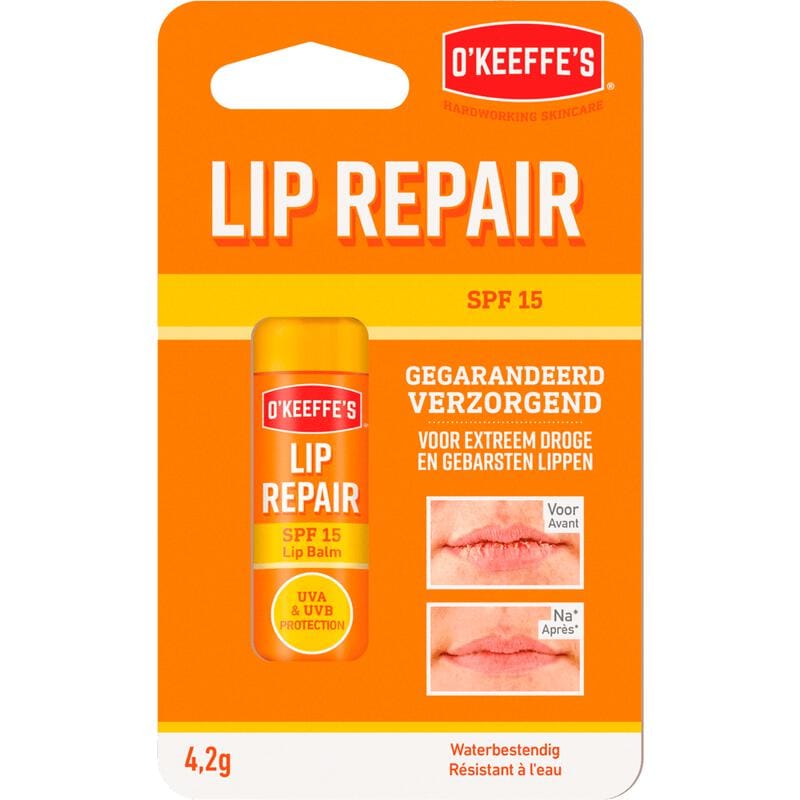 O'Keeffe's Lip Repair Lippenbalsem SPF 15 4,2 gram