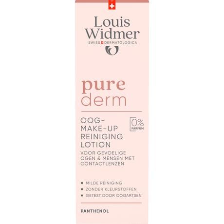 Louis Widmer Purederm Make-up Reiniging Lotion Zonder Parfum 100 ML