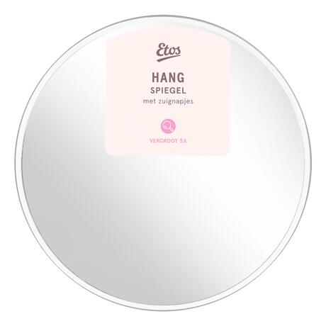 Etos spiegel met zuignap 1 ST