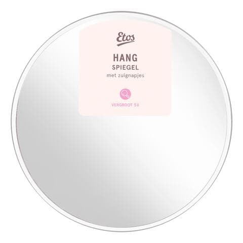 Etos spiegel met zuignap 1 ST