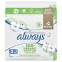 Always Cotton Protection Maandverband Night Met Vleugels 8 Stuks