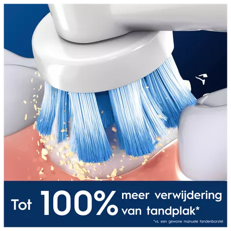 Oral-B Sensitive Clean Opzetborstels Wit 10 Stuks