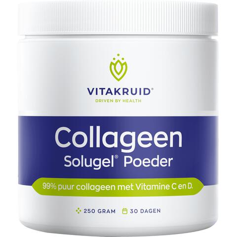 Vitakruid Collageen Solugel® poeder - 250 gram