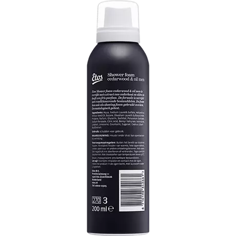 Etos Men Cedarwood & Oil Showerfoam 200 ML