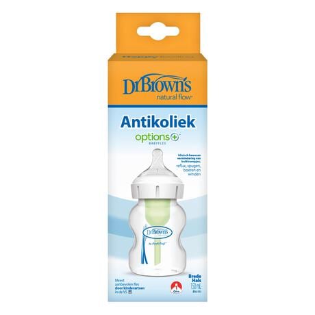 Dr. Brown’s Anti-Colic Brede Halsfles 150 ML