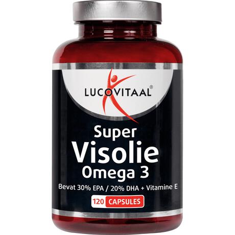 Lucovitaal Super Visolie Omega 3 120 Capsules