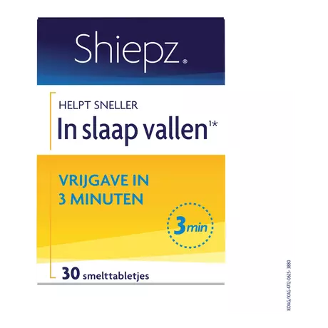 Shiepz Helpt Sneller In Slaap 30 stuks